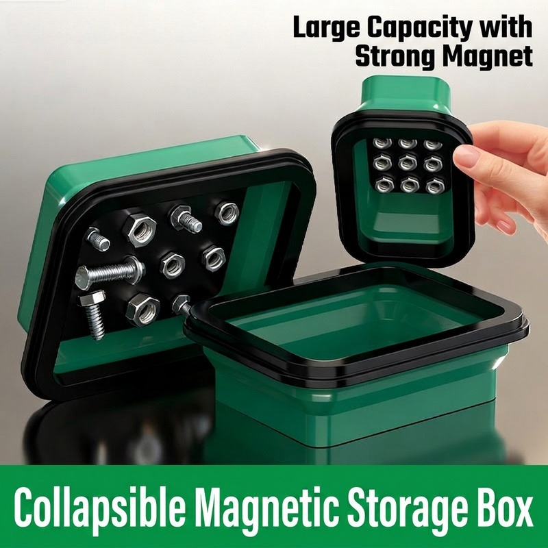 Magnetic Parts Tray - Système de rangement magnétique perforé pour