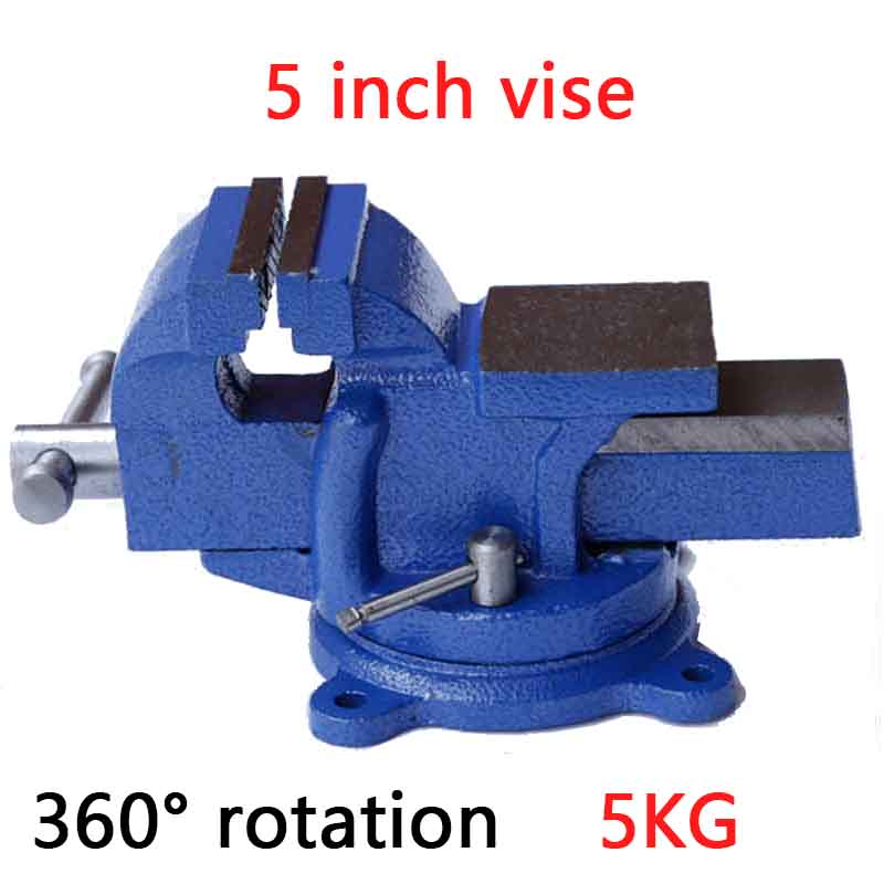 Bench Vise Swivel - Étau d'établi robuste, 1 pièce, étau