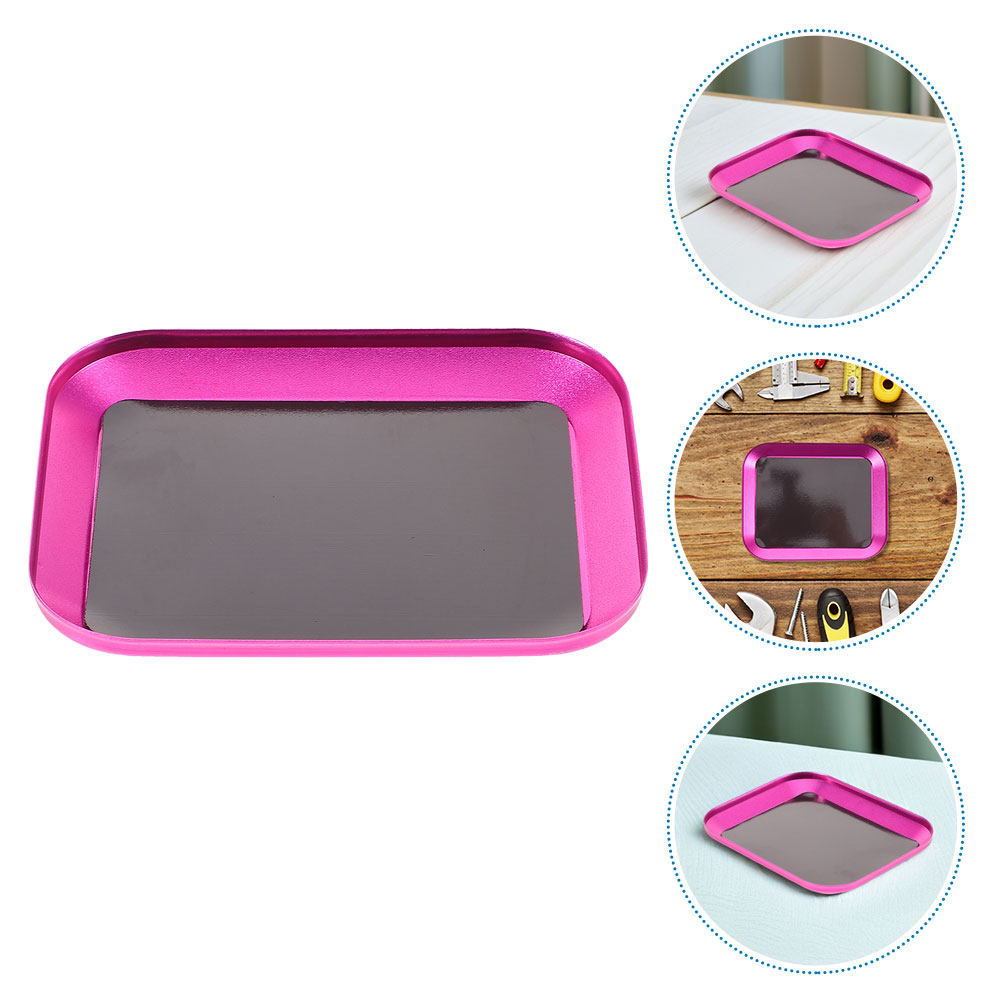 Magnetic Parts Tray - 2 pièces, plateau magnétique en alliage