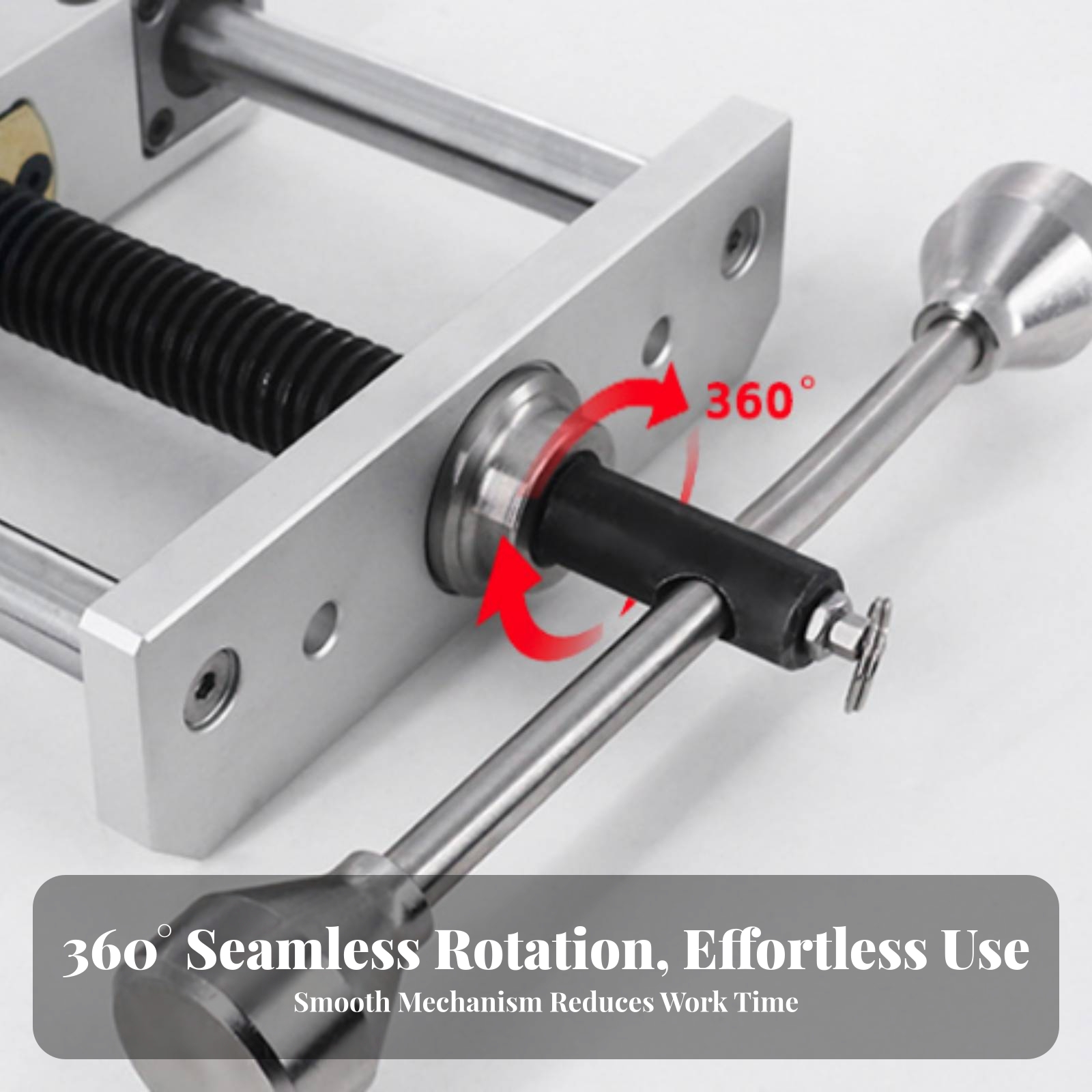 Bench Vise Swivel - Étau de menuisier avec guides parallèles,