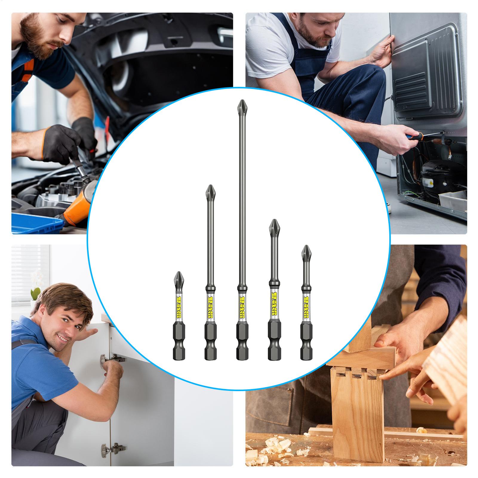 Jeu de 5 embouts de tournevis  - Tools For Garage Workshop avis et prix
