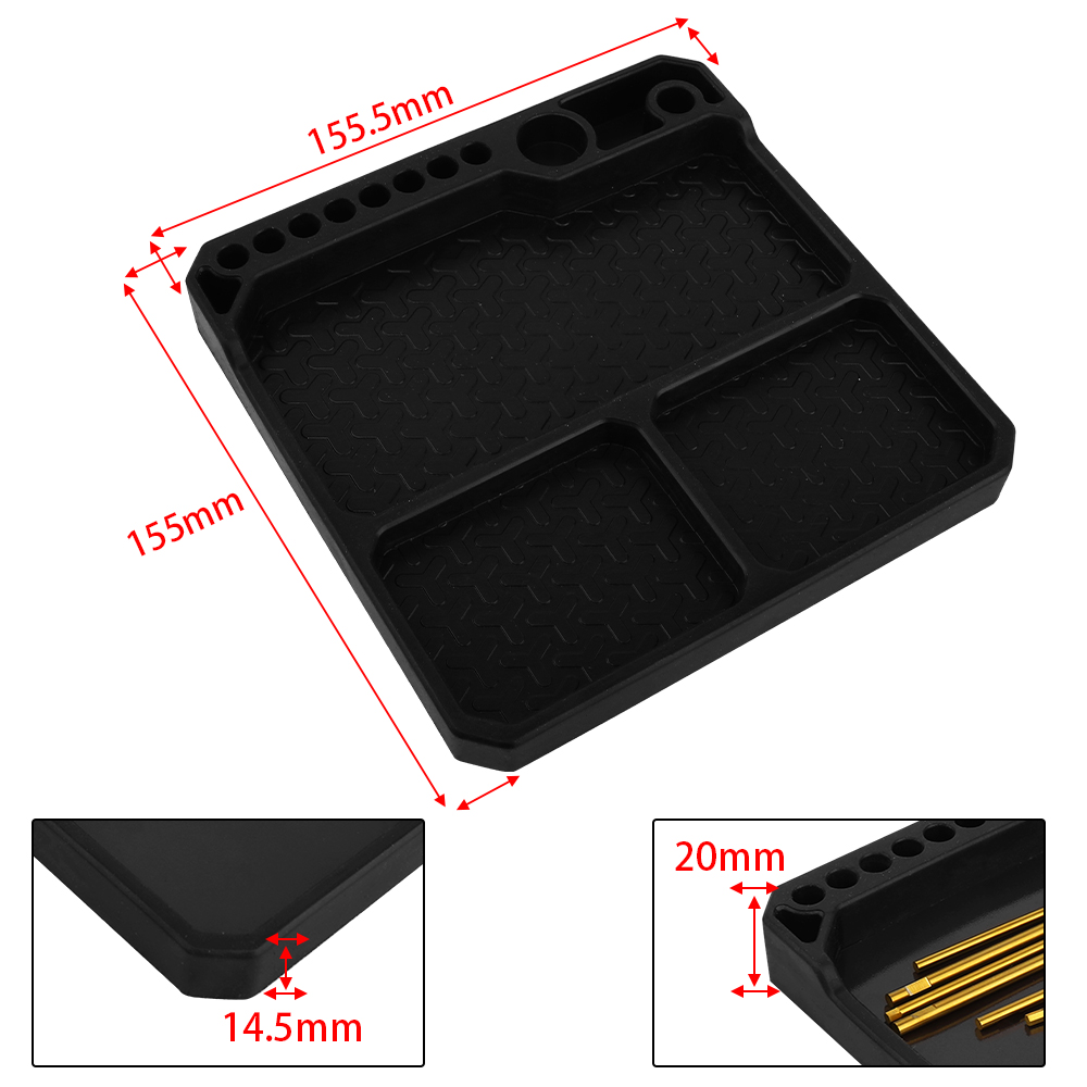 Plateau magnétique en silicone - Magnetic Parts Tray avis et prix