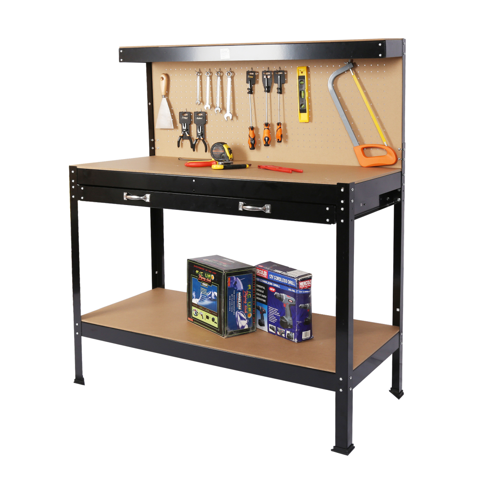 Banc de travail en acier avec  - Workshop Tools Table avis et prix