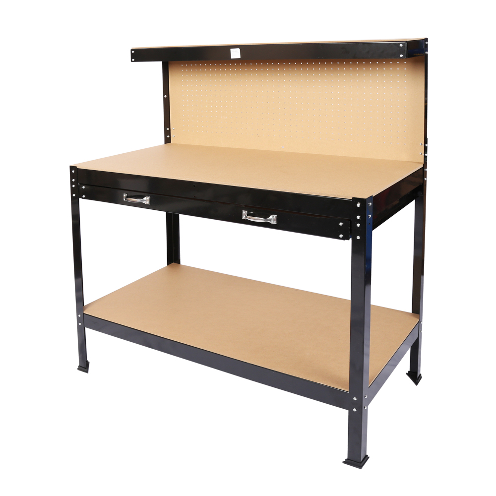 Banc de travail en acier avec  - Workshop Tools Table avis et prix