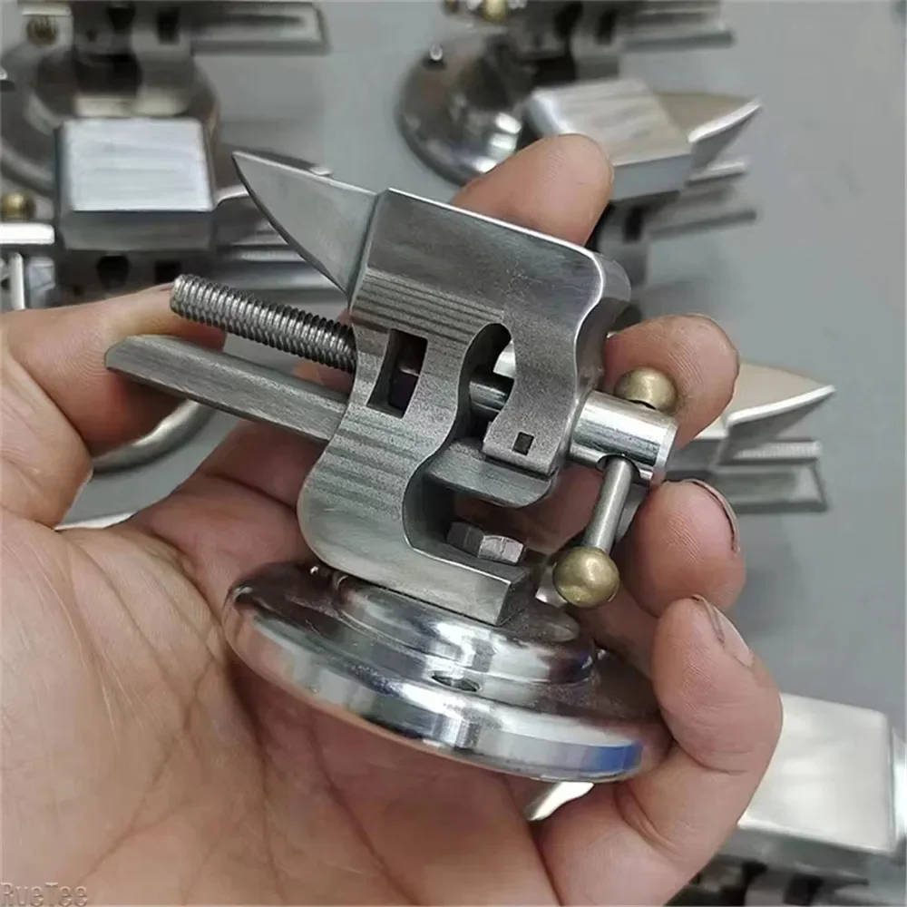 Pince de table réglable en aci - Bench Vise Swivel avis et prix