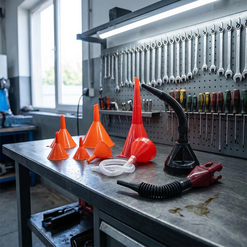 Ensemble d'entonnoirs en plast - Workshop Tools Car avis et prix