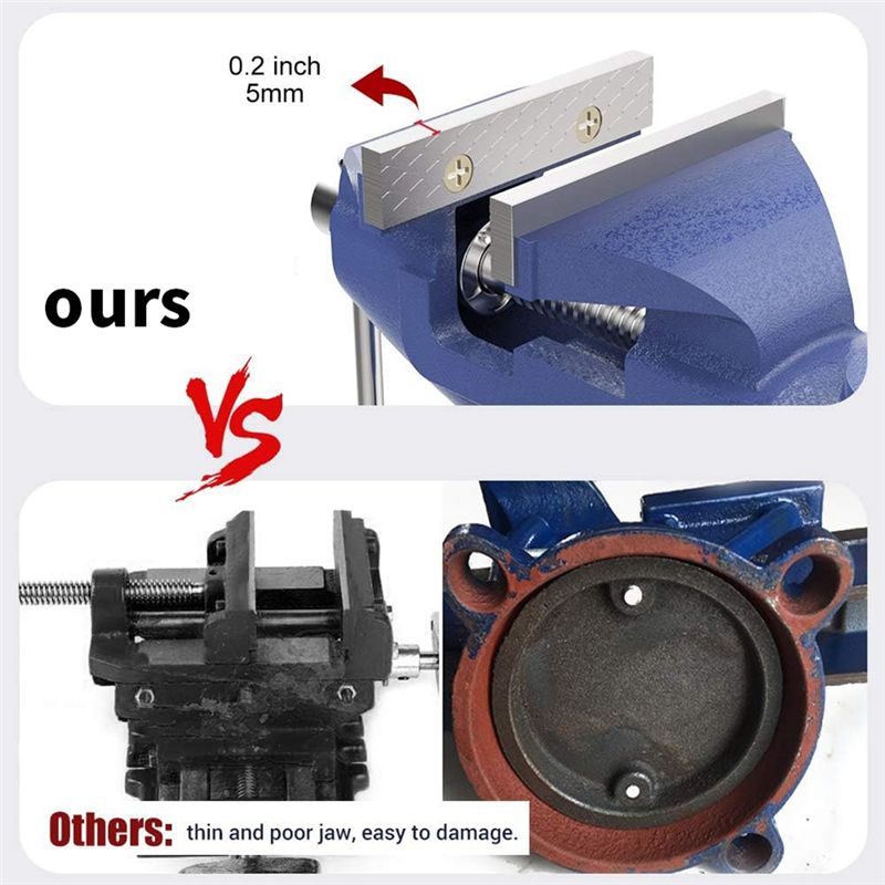 Serre-joint de table KYCOR, ét - Bench Vise Swivel avis et prix