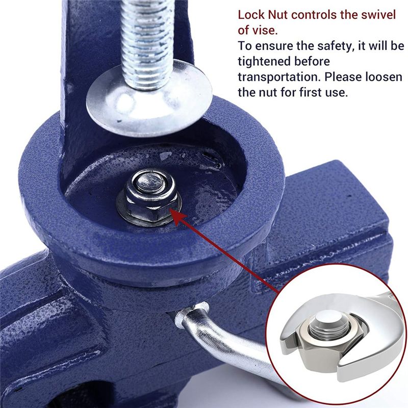 Serre-joint de table KYCOR, ét - Bench Vise Swivel avis et prix