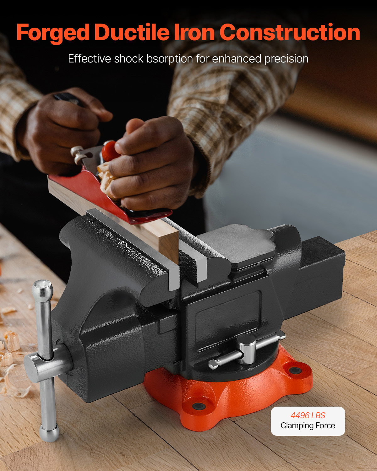 VEVOR Étau Établi Polyvalent L - Bench Vise Swivel avis et prix