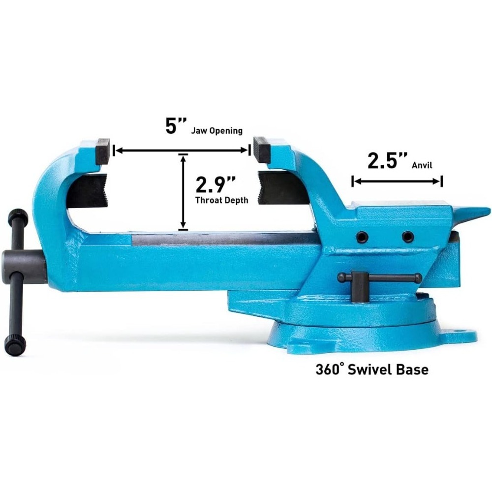 Étau d'établi en acier forgé d - Bench Vise Swivel avis et prix