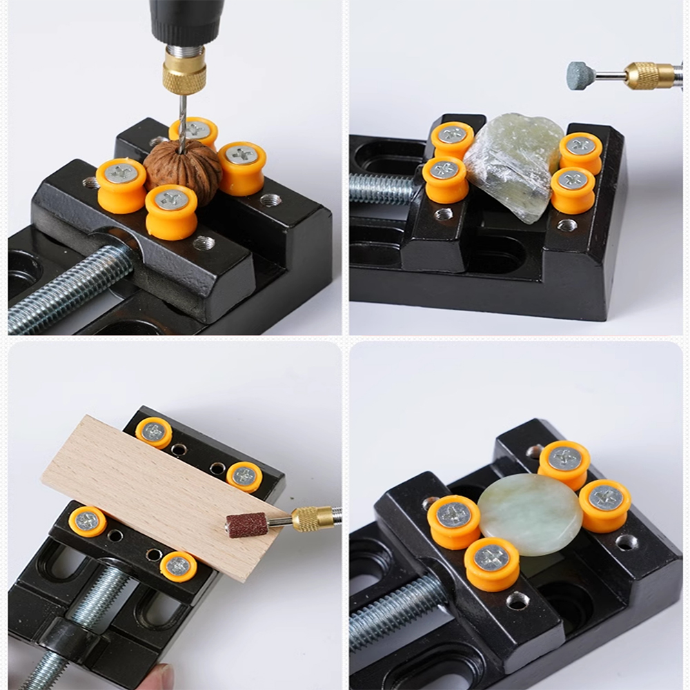Étau de table mini robuste 57  - Bench Vise Swivel avis et prix