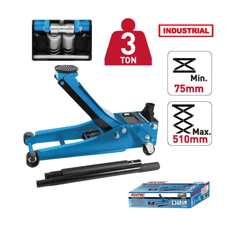 Cric hydraulique manuel FIXTEC - Workshop Tools Wholesale avis et prix
