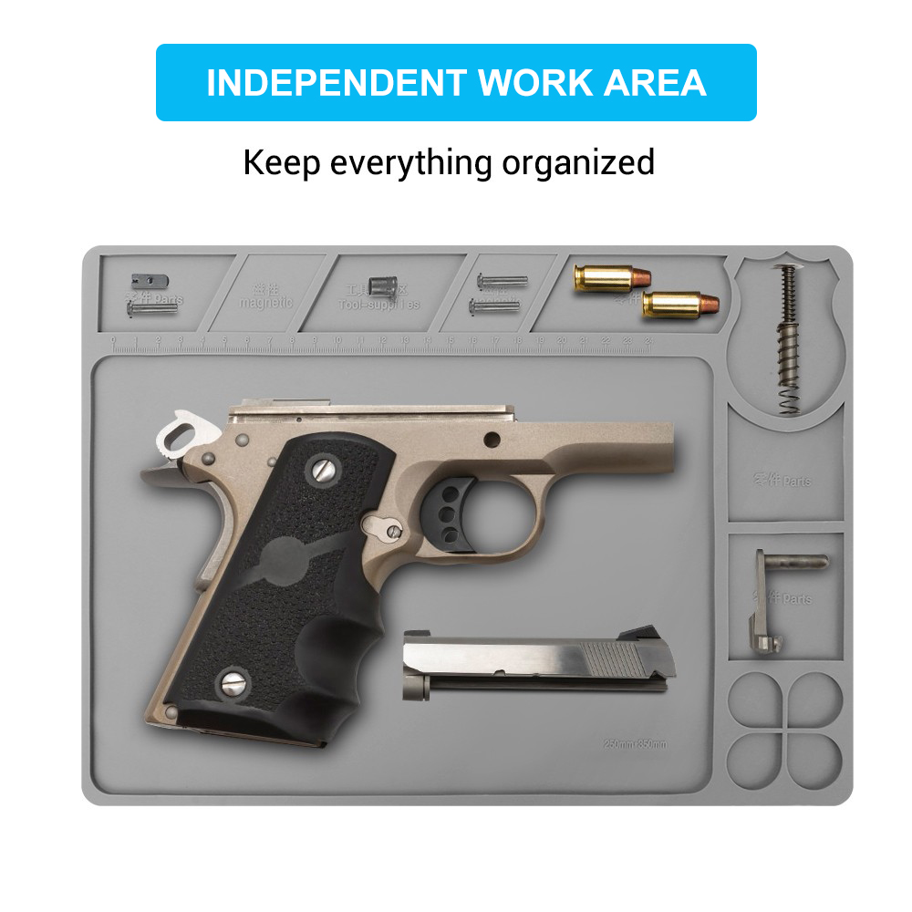 Tapis de nettoyage pour pistol - Magnetic Parts Tray avis et prix